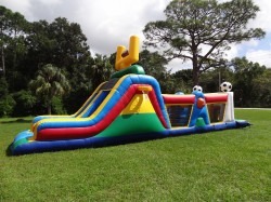 Backyard Sports Obstacle Course